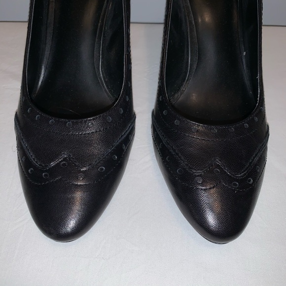 Leather Coach and Four “Kendall” black heels - Picture 2 of 8
